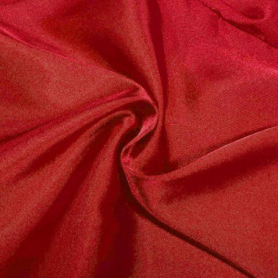 2Pcs/Set Christmas Pajamas Set Family Matching Xmas Pajamas Set Solid Color Smooth Fabric Festive Family Sleepwear