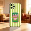 Sardines Fish Ar  Phone Case For iPhone17,16,15,14,13,12 Plus,Max Soft Silicone Black Cover