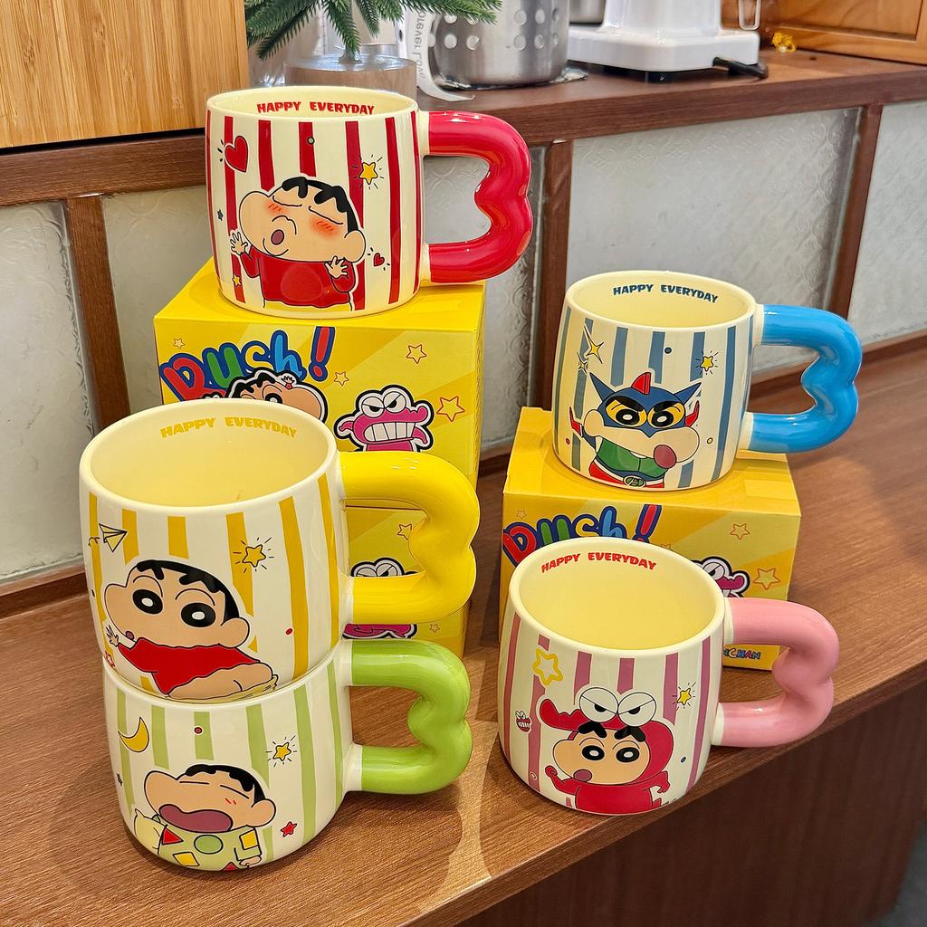 Joint Cup High-Value Ceramic Mug Household Large-Capacity Water Cup For Girls' Birthday Gifts