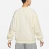 Nike Sweatshirts Women's Beige Crew Neck Moderate Regular DO6960-715