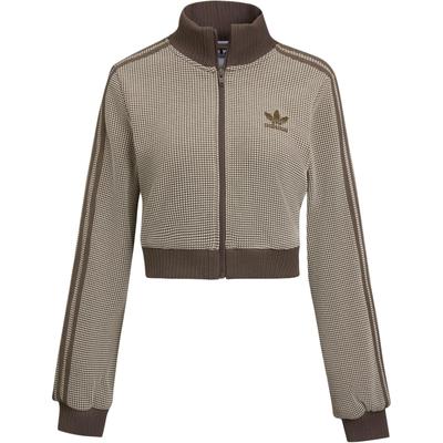 Originals Track Top Ss25 Crop Logo Short Stand Collar Sports Slim Fit Long Sleeve Jacket Women Jacket KC2645