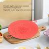 Non-Stick Silicone Steamer Basket Heat Resistant Dumpling Steamer  Steaming Vegetables