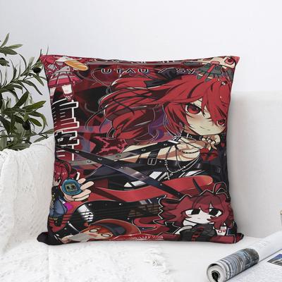 Teto Kasane Pillow Case  Soft Pillow Cover For Couch Sofa Bedroom Funny Pillowcases