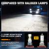 2 st H11 H8 H9 LED Dim/DRL-lampor H4 H7 9005 HB3 9006 HB4 CSP LED Dimljus Dagsbelysning Vit 6000K Superljus Lampa
