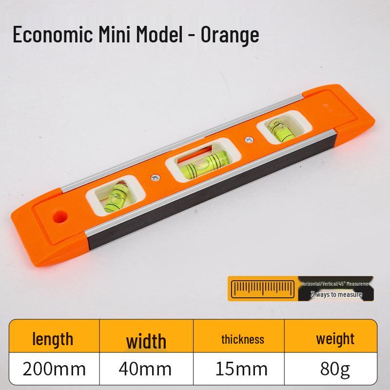 High-Precision Cast Aluminum Magnetic Spirit Level Measuring Tool