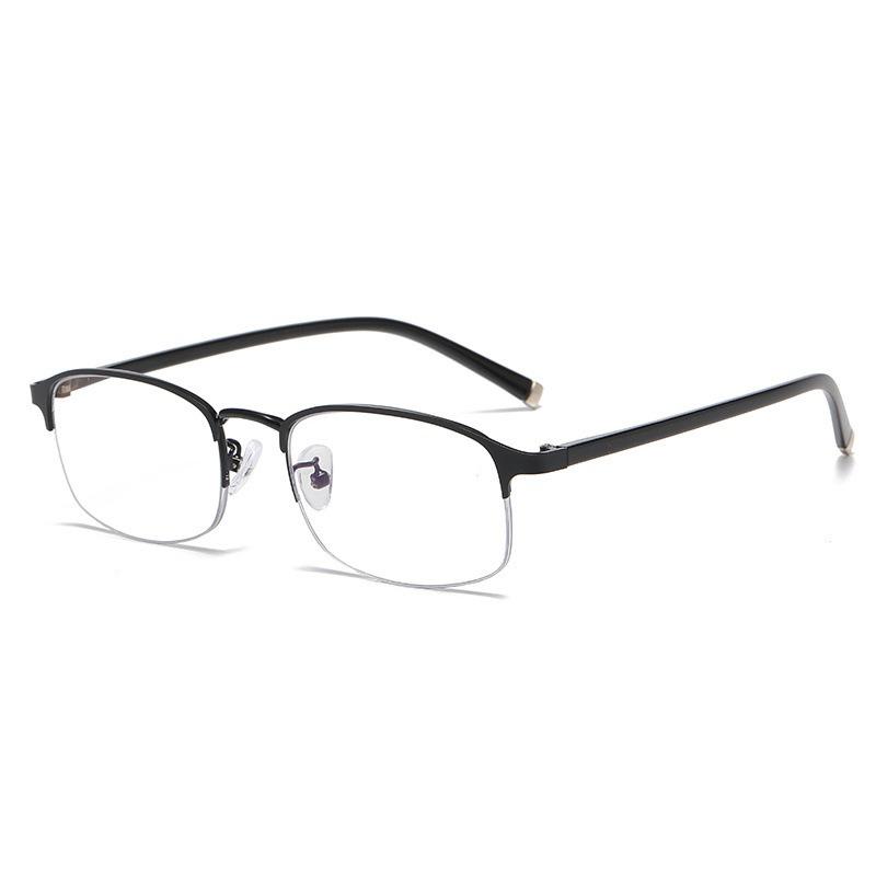 

Новые очки с защитой от синего света, компьютерные очки, модные очки с прозрачной оправой, очки для защиты от синего света, полуободковые очки для пресбиопии +400 degrees