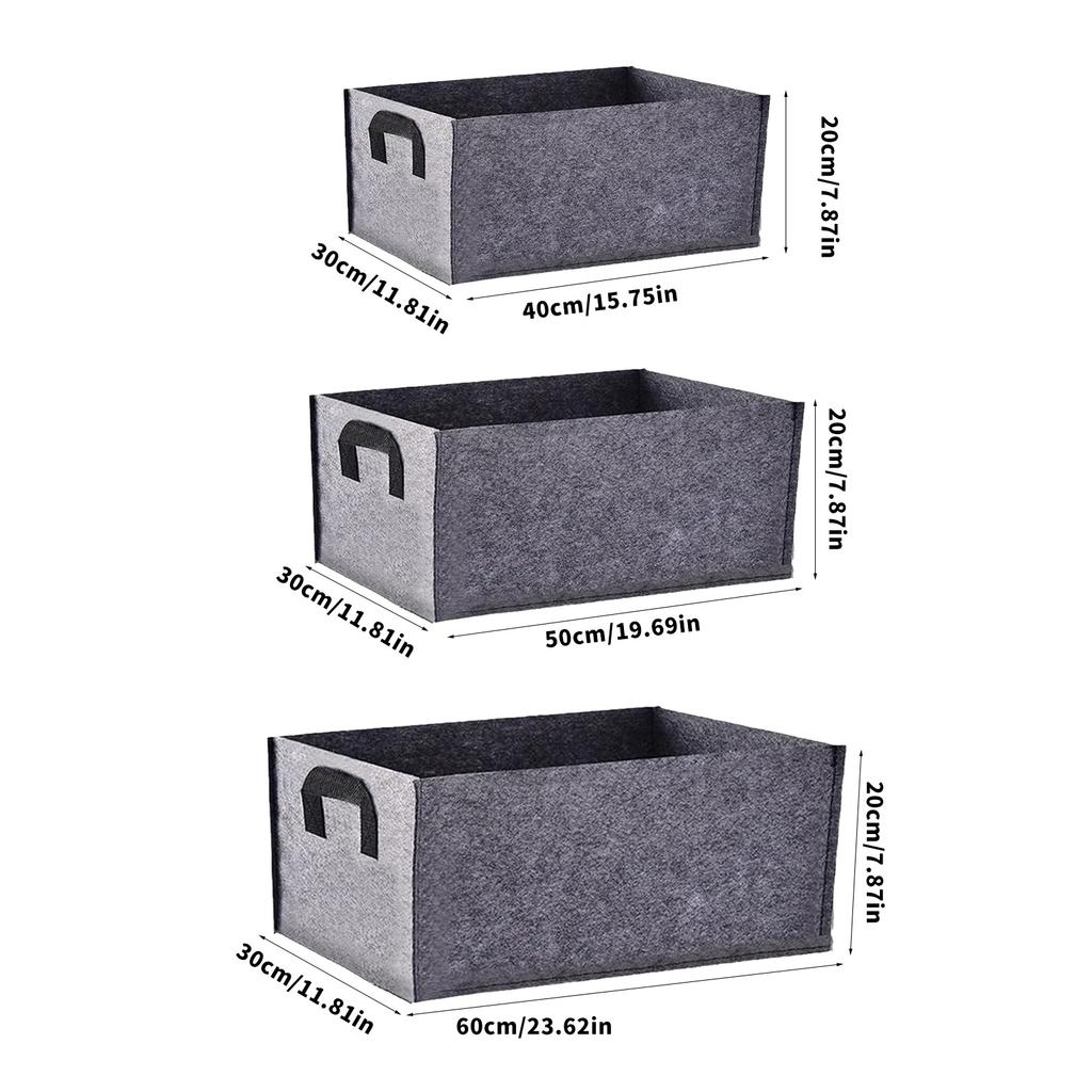 Tear Resistant Plant Grow Bags Container With Reinforced Handles Perfect For Flower Vegetables Small Space Gardeners