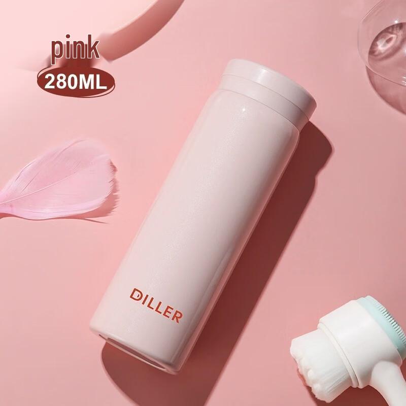 Dilebell Portable Stainless Steel Vacuum Flask 280ML