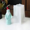 Stylish Handmade Soap and Candle Crafting Christmas Silicone Mould Flexible Home Decoration Supplies for Art Projects