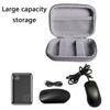 Portable Oxford Mouse Organizers Upgraded Storage Bag Wireless Mouse Charging Cable Protective Lightweight Accessories