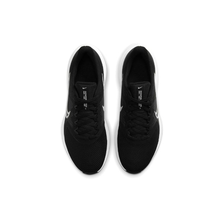 Nike Downshifter 11 Black White Men Sneakers Dark-Smoke-Grey CW3411-006
