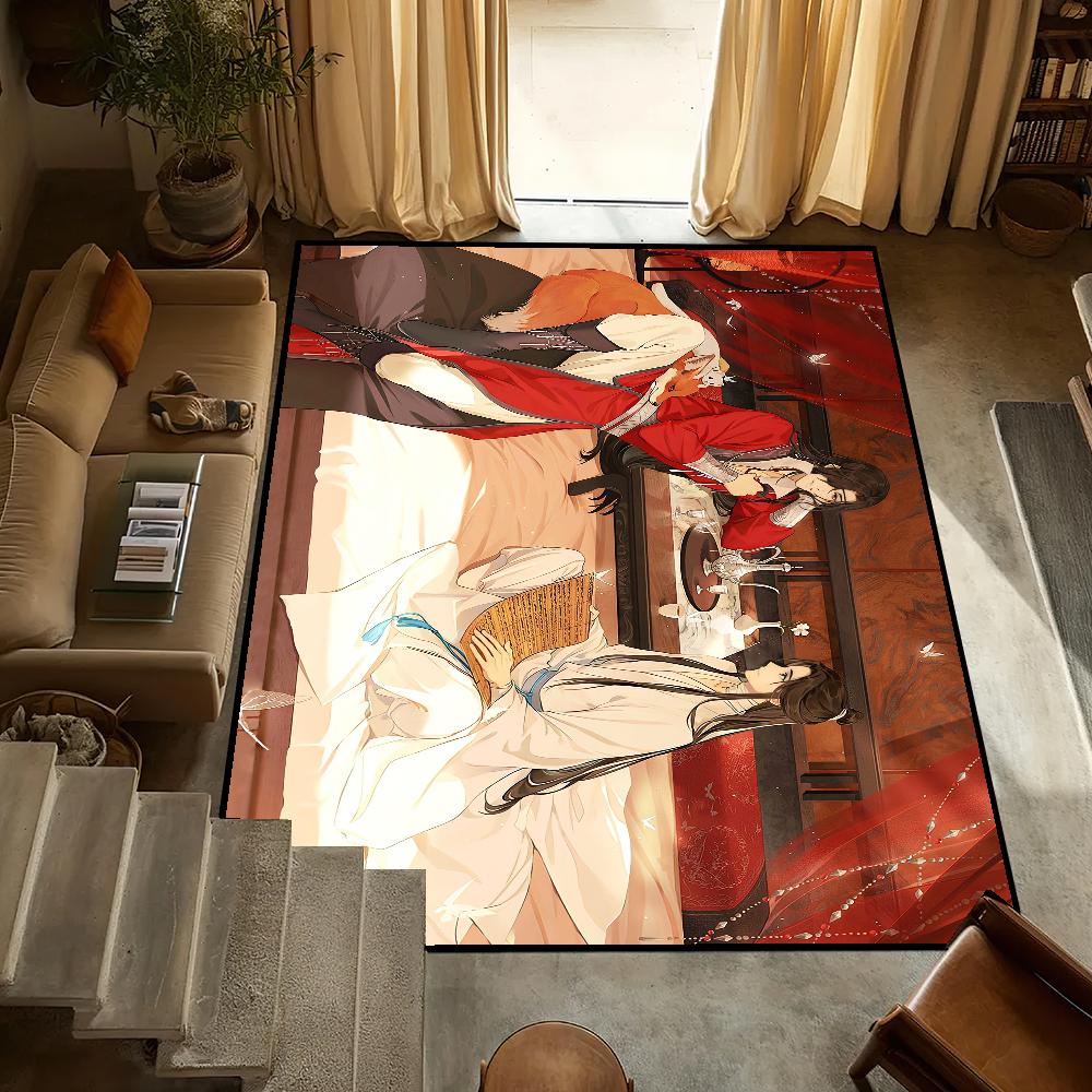 

anime Door Mat Official Anti-Slip Heaven Kitchen Bedroom Handmade Tufted Rug Carpet Living Blessing Room Entrance Decoration 40cm x 60cm
