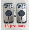 Original For iPhone 13 Pro Max Rear Housing Assembly With Battery Back Cover+Middle Chassis Frame+SIM Tray+Side Key Parts
