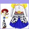 Adorable Toy Story Character Tsui Long Sleeve Dress For Girls Cosplay Parties