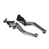 1Pair Aluminum Motorcycle Brake Handle 6-position Adjustable Brake Clutch Levers  Bike Parts