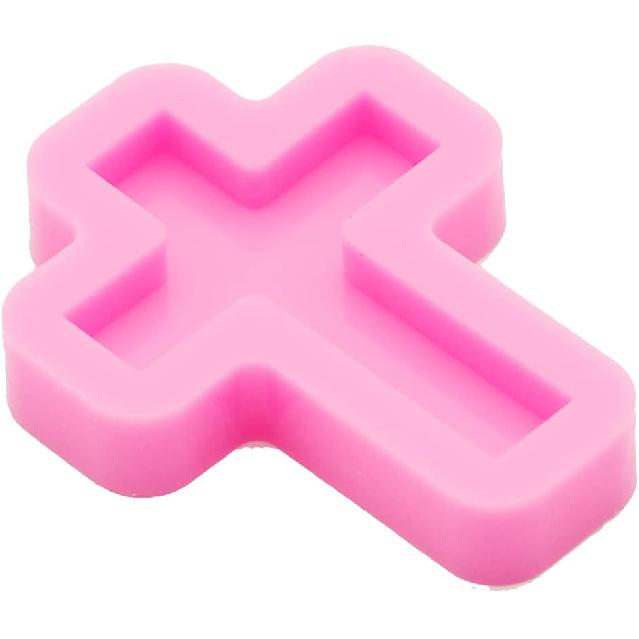 Angel Wings Mini Cross Shape Reble Resin Silicone Molds Non-stick DIY Candy Desserts Gum Paste Ice Cream Fondant Mold Crystal Jelly Pudding Cupcake