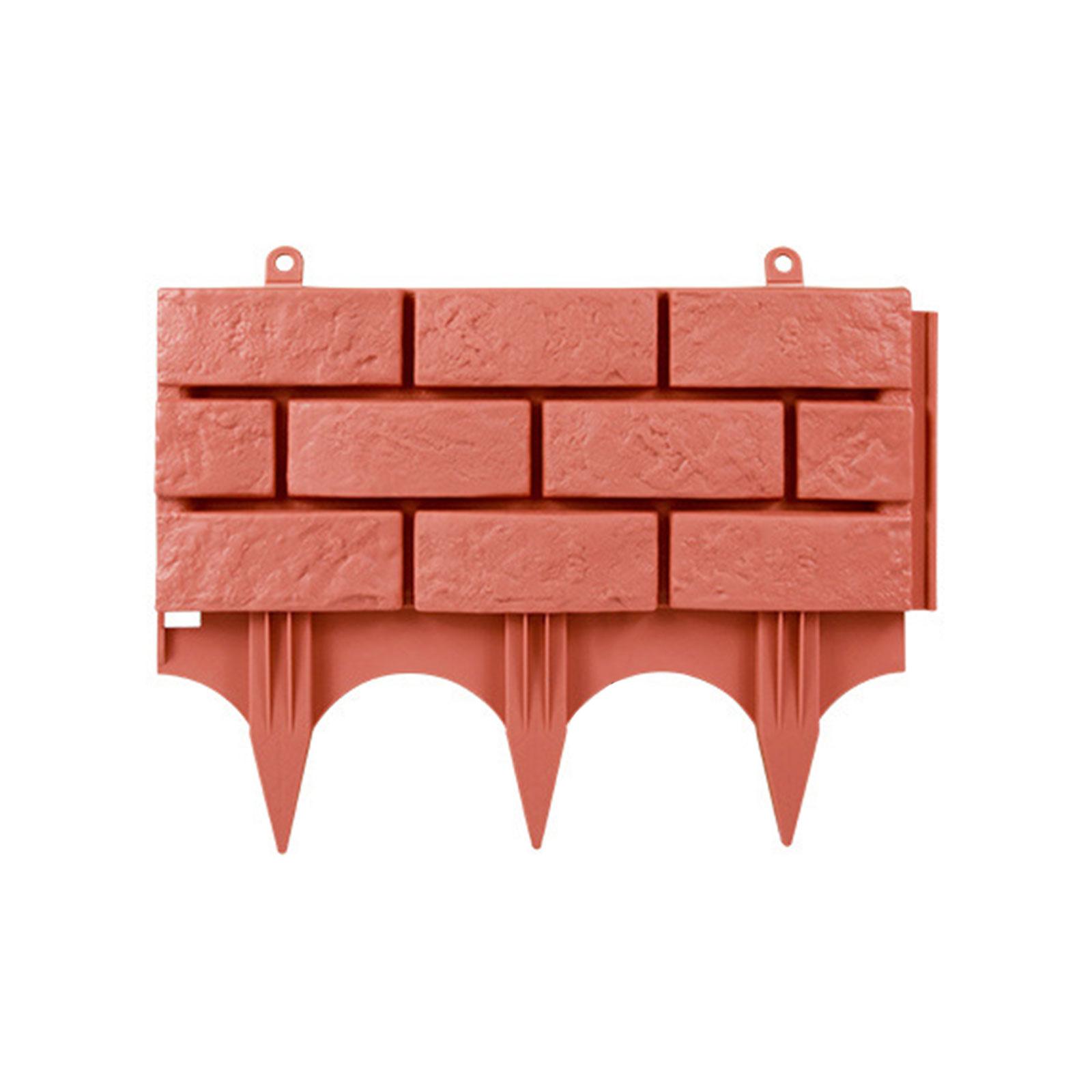 Outsideworld Unisex Green Imitation Stone Fence Fence Outdoor Fence Combination Fence Plastic Insert Ground Isolation Fence
