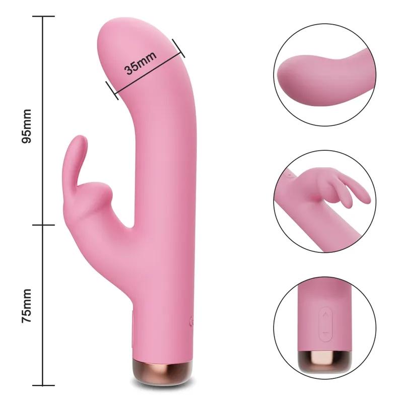 Powerful Rabbit Vibrator Masturbation Tools for Women Clitoris Stimulator G Spot Vagina Massage Female Sex Toy Adult Products