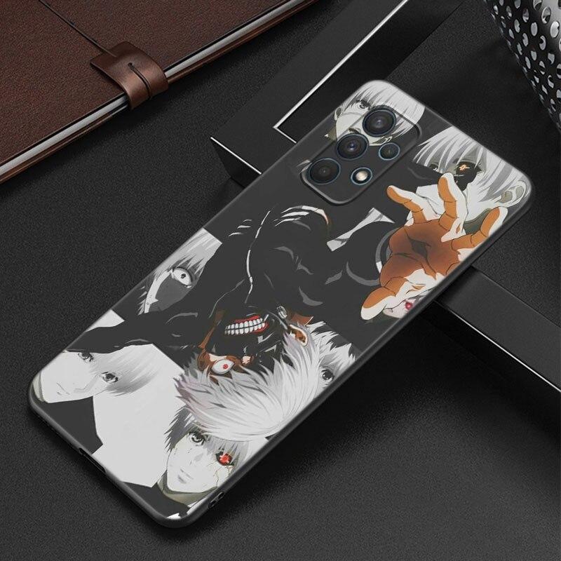 Japanese Anime Tokyo Ghoul Phone Case For Samsung A12 A22 A31 A32 A50 A51 A70 A71 A72 A11 A21S A02S A10S A20S A30S A52 S 5G