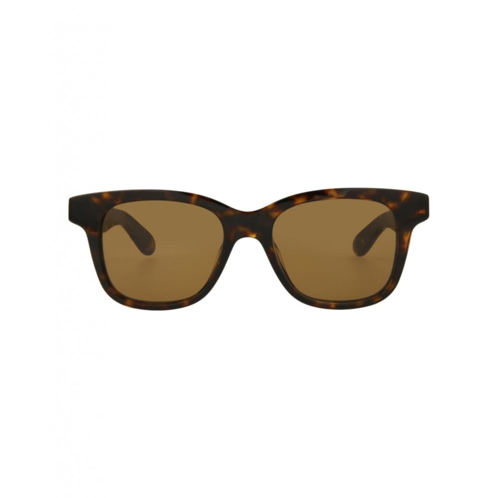 

Alexander McQueen Солнцезащитные очки в квадратной оправе из ацетата havana havana коричневые