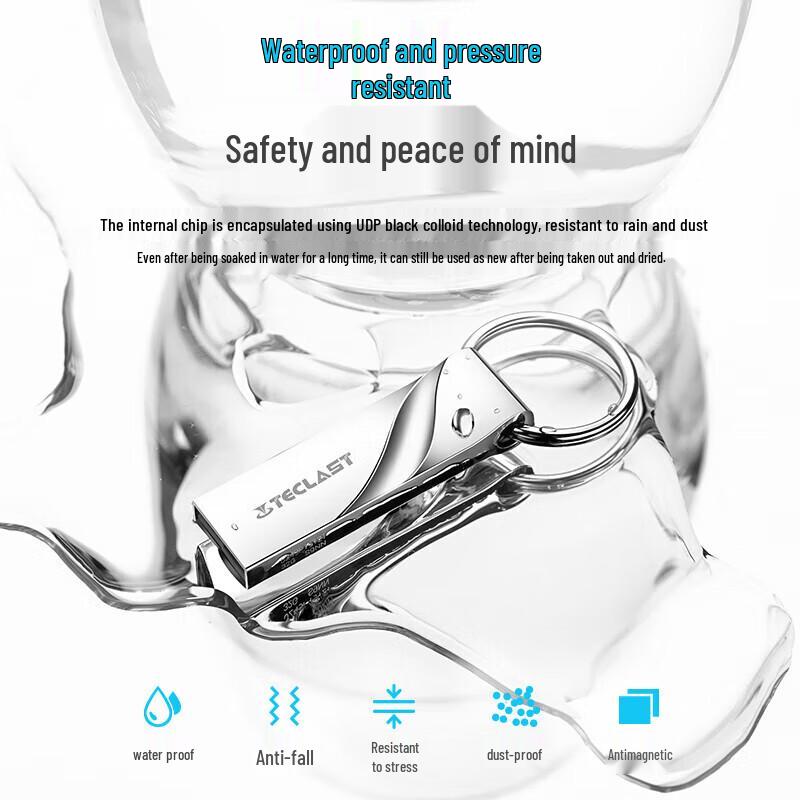 Pen Drive Metálico TECLAST USB 2.0