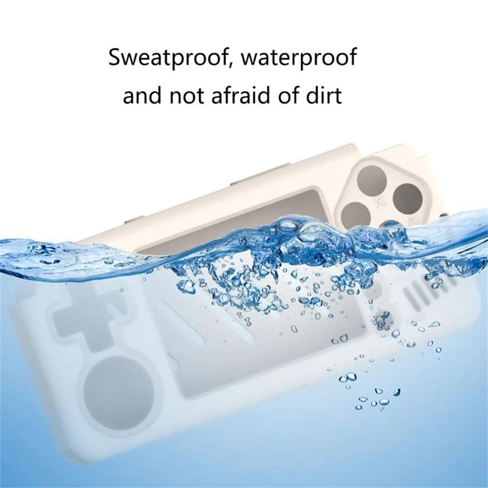 Silicone Protective Case with Wrist Strap for Miyoo A30 Handheld Console