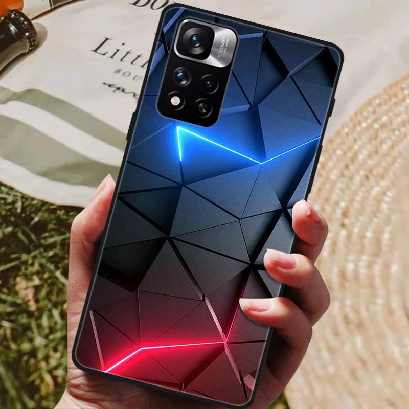 Für Xiaomi Redmi Note 11 Pro Plus 5G Hülle Weiche Silikon Handy Rückseite für Xiaomi Redmi Note11 Pro + Plus Coque Fundas Bumper