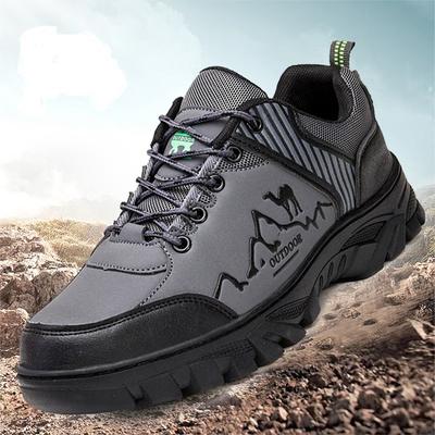 New Hiking Shoes Spring Fashion Lightweight Breathable Sports Shoes Youth Outdoor Trend Leather Men's Shoes