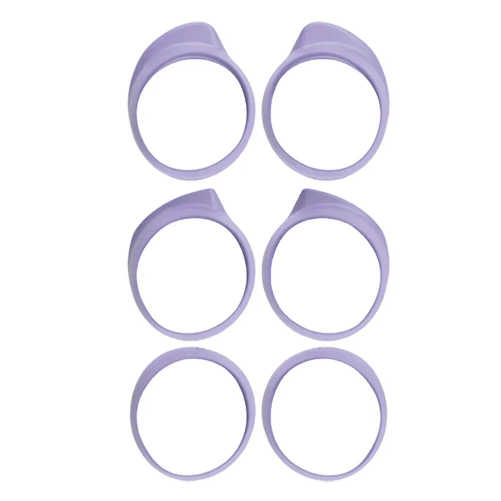 

3 Pairs Silicone Wing Tip Replacement Wingtips Anti-Slip Ear Tip Ear Wing Tips for Samsung Galaxy Buds FE Earbuds 2025 фіолетовий