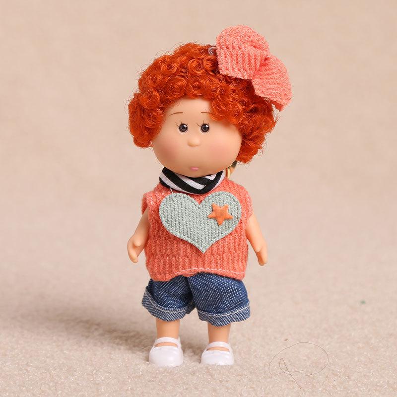 Plush Toy Small Potato Bjd Doll With Removable Outfit For Girls And Collectors