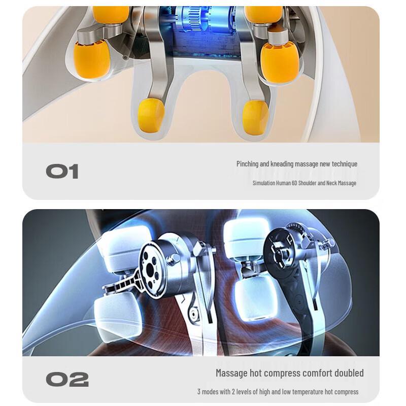 Spring Branch Shoulder Neck Massage Shawl CN plug (adapter included)