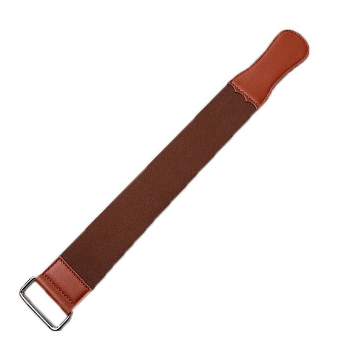 Leather Honing Stone Brown 1 Pack Razor Sharpener Leather Whetstone (47.3 X 5.8cm)