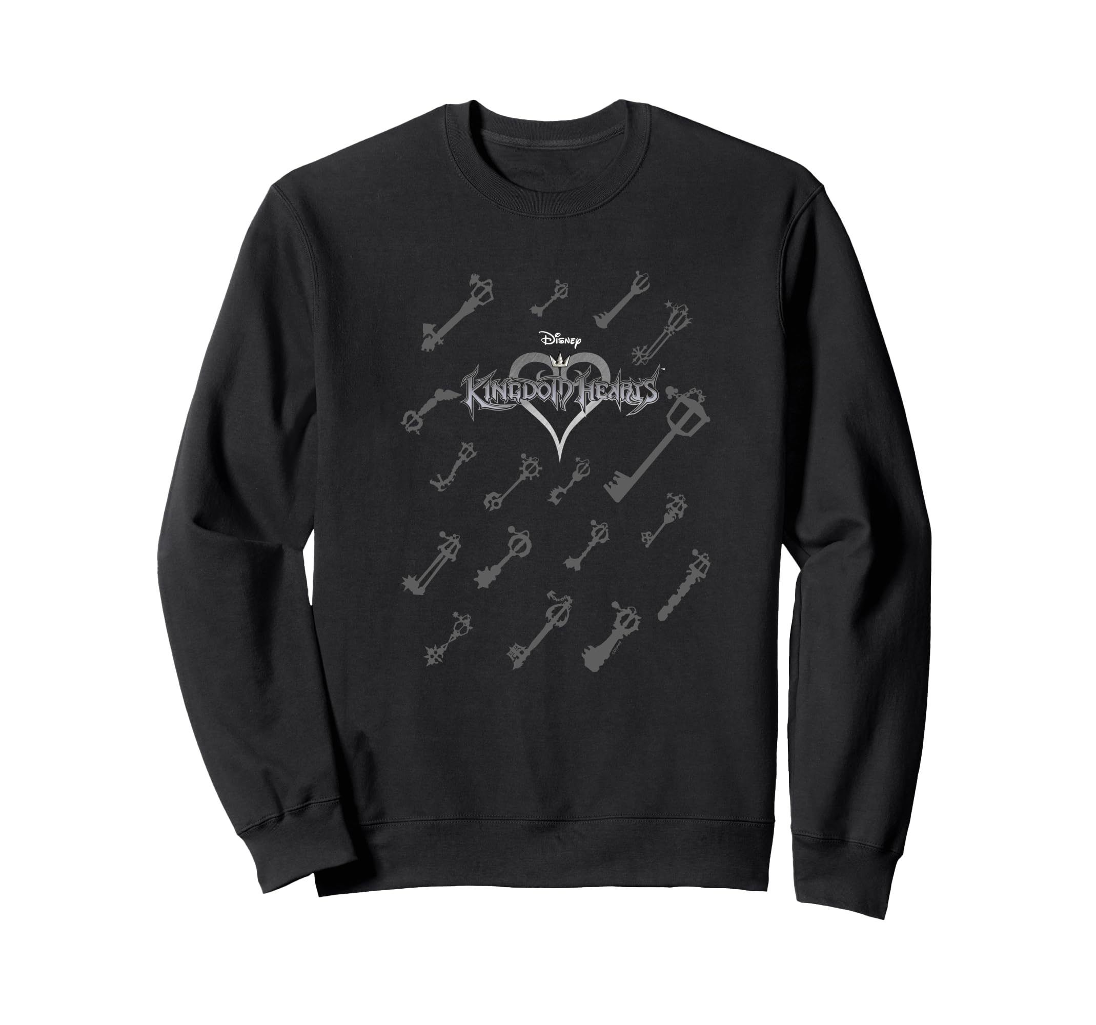 

Kingdom Hearts Kingdom Keys Collage Logo Sweatshirt