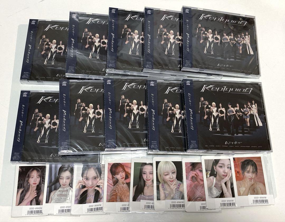 

[USED] Kep1going Regular Edition 10 CDs + 9 Sony Trading Cards Set