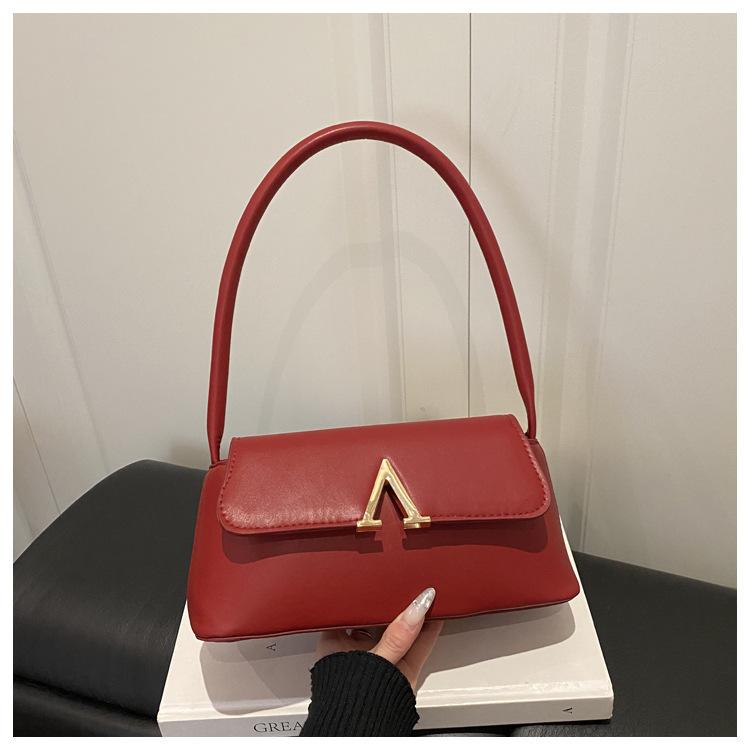Fashionable Trendy Crossbody Bag with Small Compartments, Single-shoulder Strap Bag