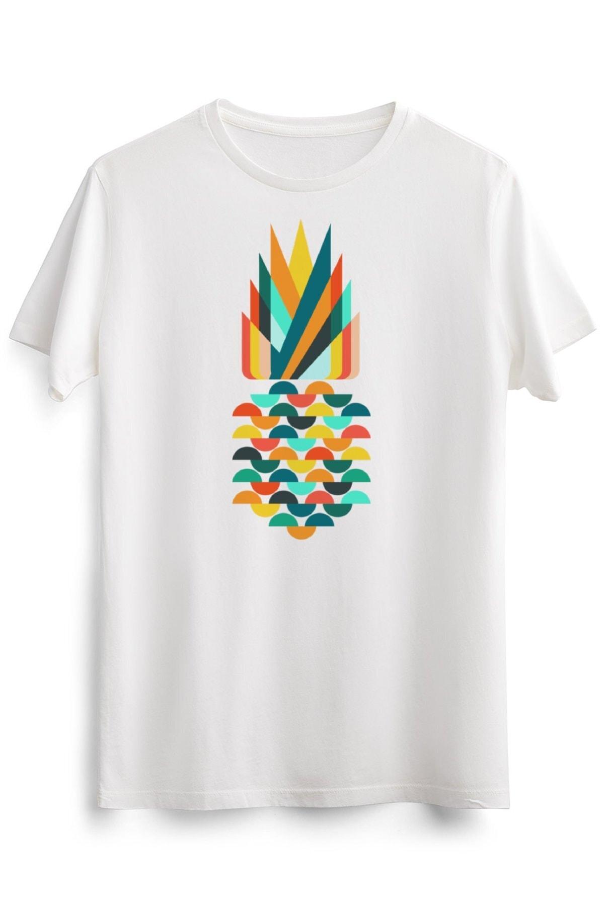 

Erkek Beyaz Geometric Pineapple