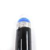 Excellent MONTBLANC Ballpoint Pen Starwalker New Blue Dome Black Silver Used
