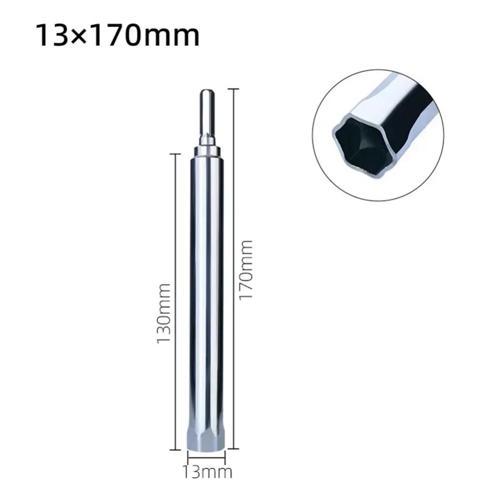 10/12/13/14/17mm Nástrčný klíč na matice Šestihranná nástrčná hlavice Dřevoobráběcí nástrčné hlavice Pro elektrické nářadí