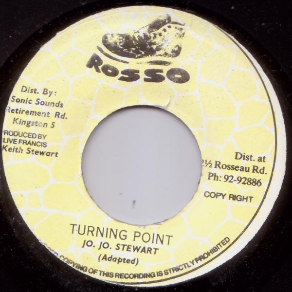

7inch Record JO JO STEWART - Turning Point NONE Rosso Jamaica Reggae, Ska & Dub Used