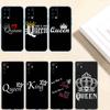 King queen Girl Phone Case for Motorola Edge 20 30 S30 40 50 Fusion Lite Plus Pro Ultra Neo One Action Zoom Hyper Power Macro Vision