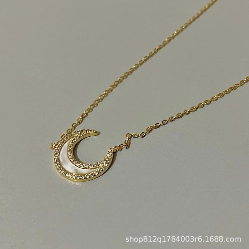 Temperament Water Drop Necklace Women'S Light Luxury Niche Senior Design Sense Student Girlfriend Tassel Clavicle Chain