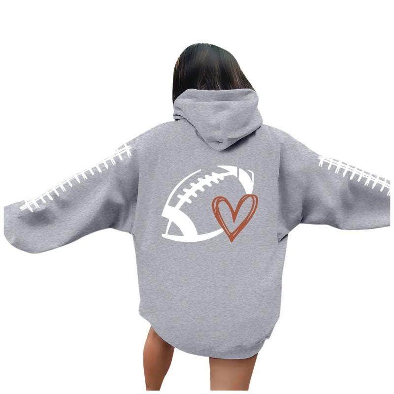 2025 Autumn/Winter New Golf Printed Sports Hoodie Women's Off Shoulder Sleeve Y2k Plus
