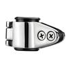 Marine Hardware Clamp for Boat Bimini Top Support, Stainless Steel Screw Lock Fitting with Protective Liner Sleeve