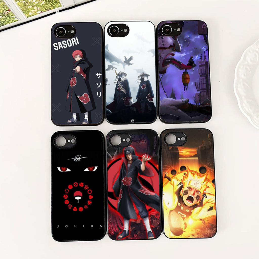 Akatsuki Narutos Sasori Itachi Uchiha Phone Case for Apple iPhone 17 Pro XS Max Air 6 7 8 Plus 5 + SE 2022 SE2 16E 8+ Cover
