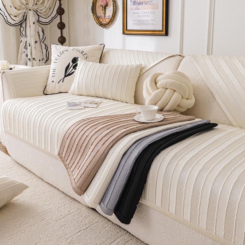 Dungi Chenille Prosop pentru Sofă pentru Living Husă de Sofă Antiderapantă Perna de Canapă Universală pentru Patru Anotimpuri Perna de Scaun