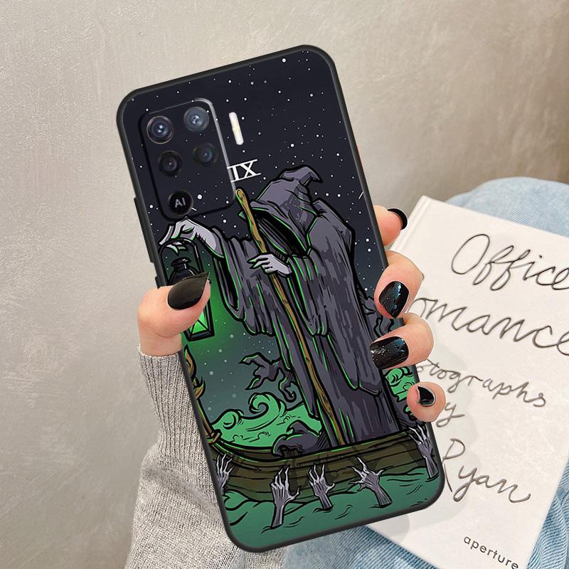 

Карта Таро Отшельник Жуткий Чехол Для Oppo A40 A60 A80 A78 A38 A18 A98 A58 A96 A76 A16 A94 A74 A54 A15 A17 A57 A77 A5 Pro OPPO A57 5G