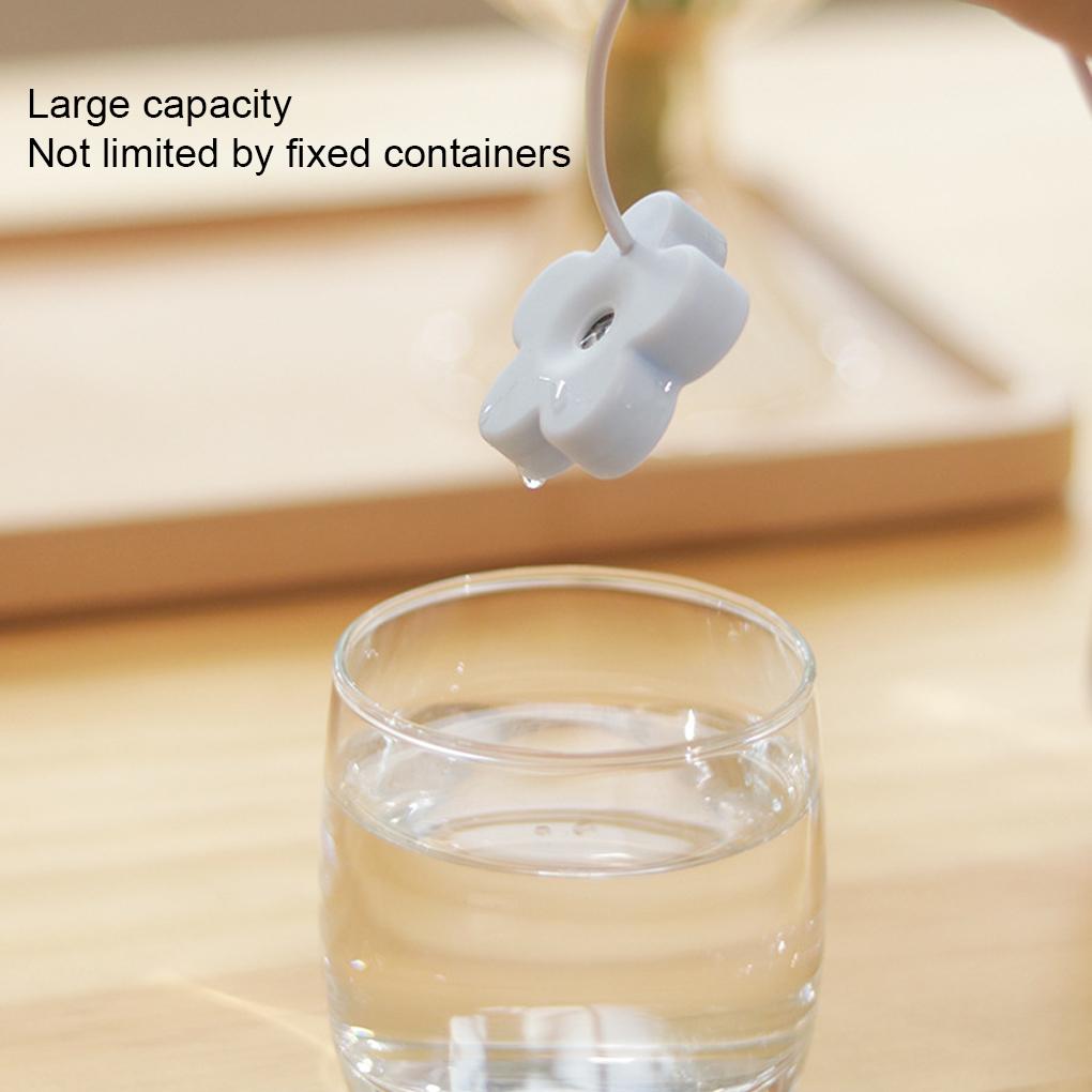 Petal USB Air Humidifier Misting Maker Mini Mute Flower Design Diffusers Home Plants for Business Travel Bedroom