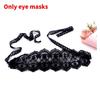 French Style Vintage Perspective Embroidered Ribbon Lace Eye Cover Adults For