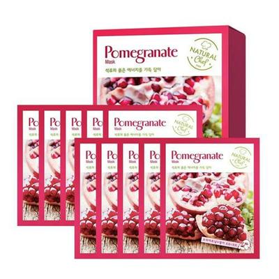 Chef Granatapfel Maskenblatt 10 Stück