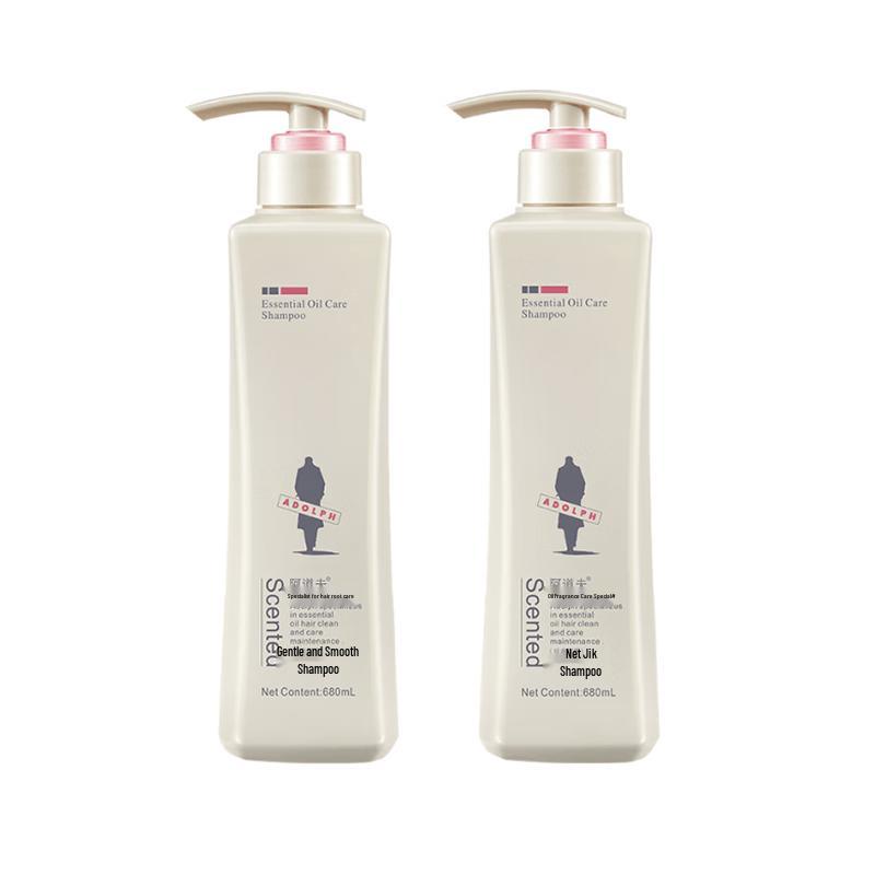 Adolph Refreshing & Silky Shampoo Duo Set